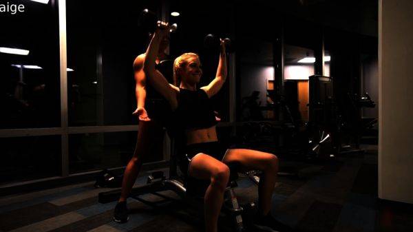 AspenRae & Paige Gym Perv -JOI cam & premium nude - drtuber.com on gratisflix.com
