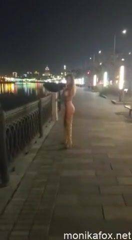 Nude Monika Fox Walking Through The City At Night - Monikafox - hotmovs.com on gratisflix.com