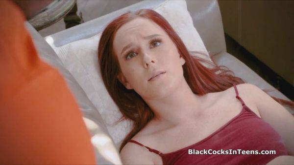 Redhead teen's first BBC: A hardcore interracial cure - sexu.com on gratisflix.com