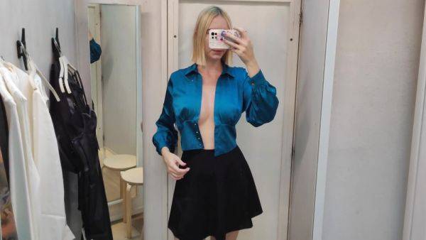 Try On Haul Transparent Clothes Completely See-through. At The Mall. See On Me In The - voyeurhit.com on gratisflix.com