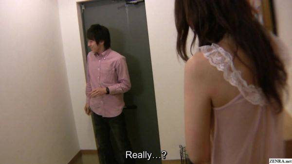 Bashful Japanese MILF answers door nearly naked leading to sex - txxx.com - Japan on gratisflix.com