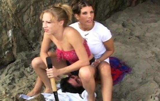 Cute chicks dominating a boy by sitting on his face - drtuber.com on gratisflix.com