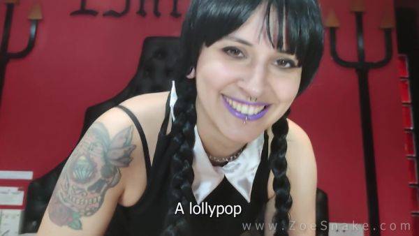 Halloween Creampie! Big Ass Latina As Wednesday - Wednesday Addams - hclips.com on gratisflix.com