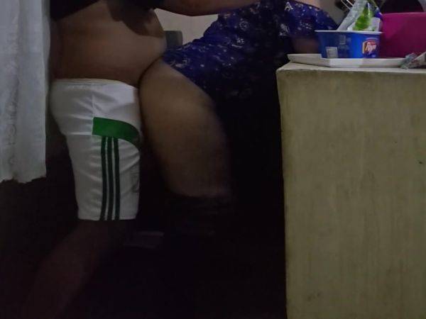 Maid Delivers Ass In The Kitchen - desi-porntube.com - India on gratisflix.com