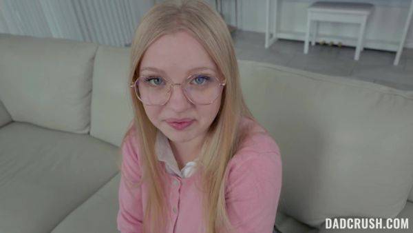 Nerdy girl learns everything about sex with friend's step daddy - anysex.com on gratisflix.com