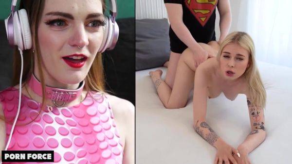 Carly Rae Summers - Reacts To Please Spunk Inside Of Me - hclips.com on gratisflix.com