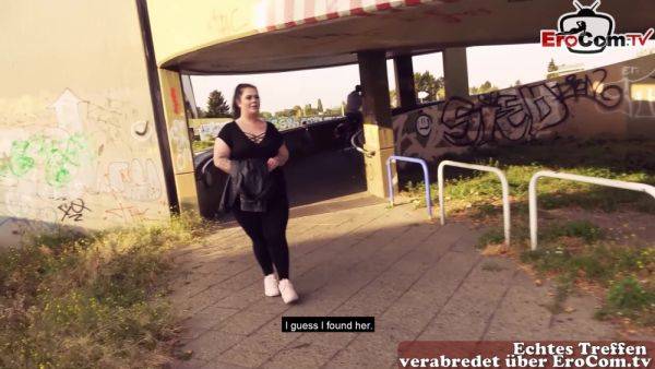 German chubby bbw teen picked up in public and fucked on street - txxx.com on gratisflix.com