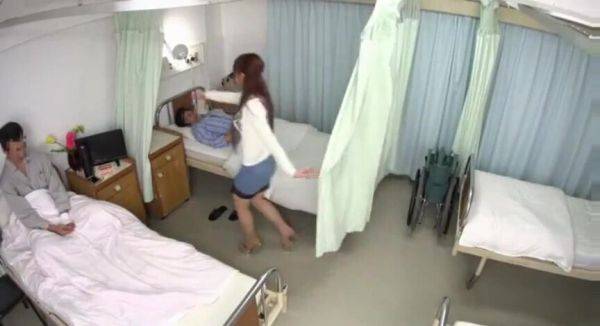 Japanese Cheating Wife Sucks Hubby In Hospital - upornia.com - Japan on gratisflix.com