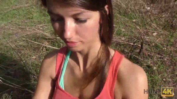 Check out this stunning Euro teen with soft skin getting her tight asshole drilled in wild outdoor sex - sexu.com on gratisflix.com