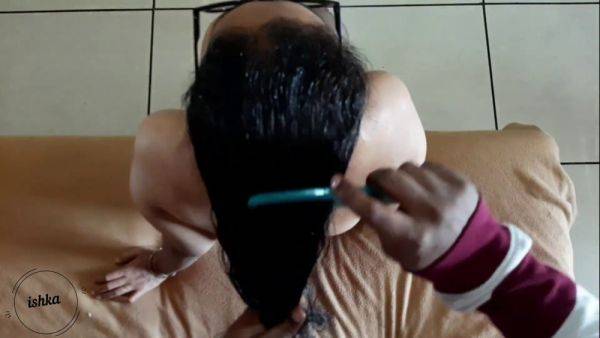 Indian busty slave gets her hair play and cumshot in S5 E3 - sexu.com - India on gratisflix.com