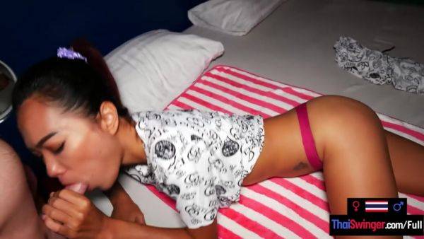 Amateur Thai teen big cock sucking and fucking on camera for money - hotmovs.com - Thailand on gratisflix.com