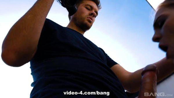 Tereza lets her man film himself fucking her in an abandoned lot - BANG - hotmovs.com on gratisflix.com