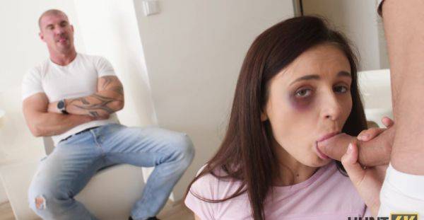 Needy y*** babe grants her stepdad perfect cuckold views - alphaporno.com - Russia on gratisflix.com