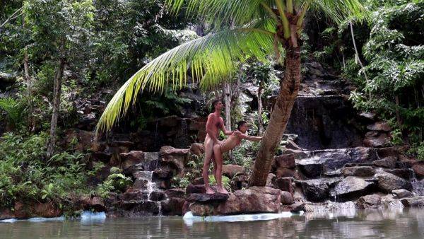 Couple Real Sex In A Waterfall In Thailand - hclips.com - Thailand on gratisflix.com