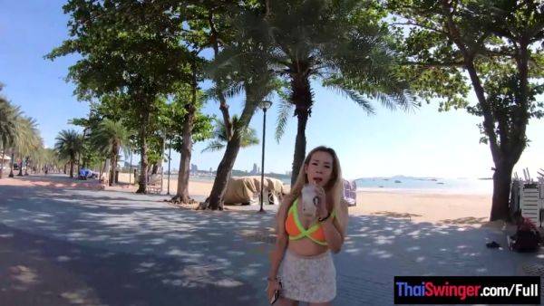 Big boobs Thai MILF amateur Hana gives a big cock blowjob and rough sex - hotmovs.com - Thailand on gratisflix.com