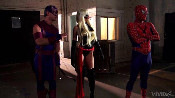 Extreme DC role play with Spider Man to ruin some good pussy - xbabe.com on gratisflix.com