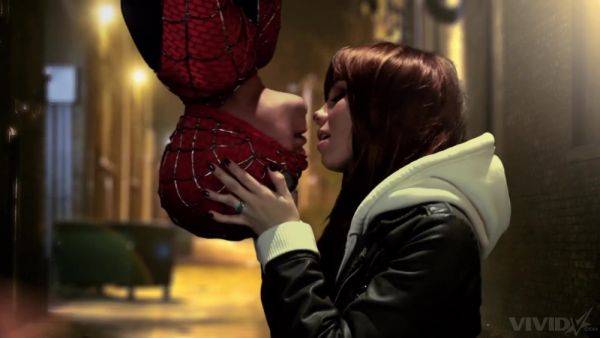 Spider man roleplay leads curious redhead to merciless sex - hellporno.com on gratisflix.com