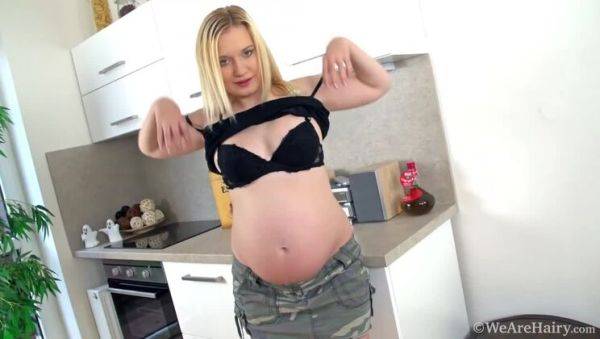 Jessica Hard's X-Rated Kitchen Striptease, Pregnancy Exposed - porntry.com on gratisflix.com