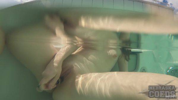 Hot Teen Kapri Smoking Then Underwater Pussy Cam Closeups Of Dildo Play - hotmovs.com on gratisflix.com