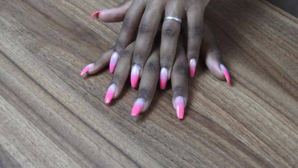 Ebony Hand Finger Nails Fetish - SoloAustria - hotmovs.com on gratisflix.com