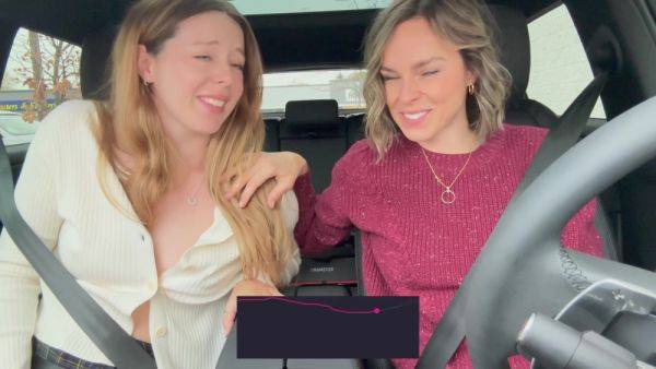 Nadia Foxx And Serenity Cox - And Take On Another Drive Thru With The Lushs On Full Blast! - hclips.com on gratisflix.com