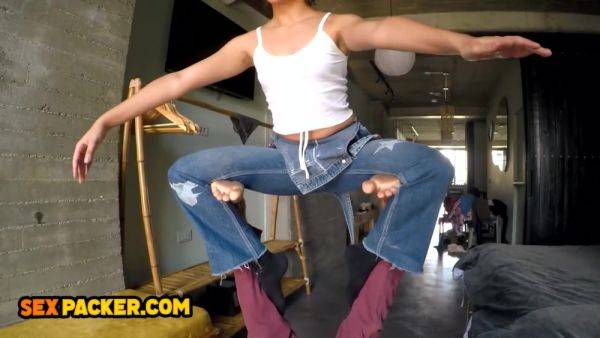 Cute Amateur Latina Hippy Stretched by Big Dick Yoga Treacher - Sex Packer - hotmovs.com on gratisflix.com