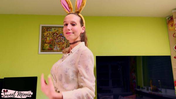 Cute Big Boobs Bunny Delivers Awesome Easter Blowjob - Sweet Minnie - hclips.com on gratisflix.com
