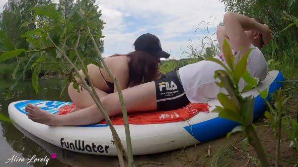 Eric Nuts And Alisa Lovely - He Fucked Me Doggystyle During An Outdoor River Trip - Amateur Couple Sex 5 Min - hclips.com on gratisflix.com
