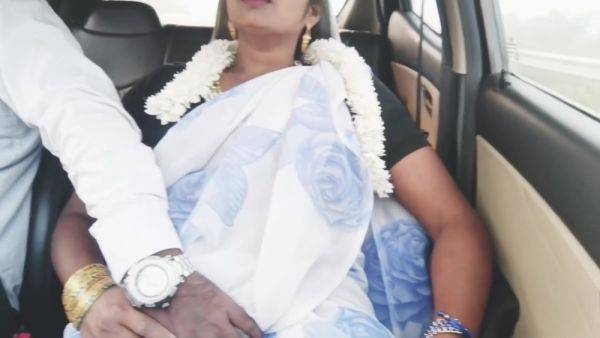 , , Car Sex Sexy Saree Aunty Stepson In Law Romantic Telugu Dirty Talks, వదన మరద దగలట - desi-porntube.com - India on gratisflix.com