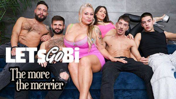 The More, the Merrier! Booty Call Turns into Bisexual Fuck Fest at LetsGoBi - txxx.com on gratisflix.com