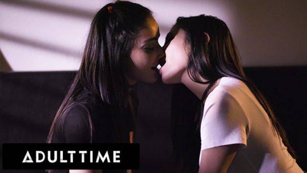ADULT TIME - Voyeur Lesbian Teen Watches Aidra Fox And Kristen Scott Lick Each Others Pussies - txxx.com on gratisflix.com