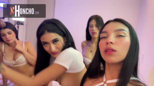 Xhoncho - Real Latina Teen 18+ Blowjobs Compilation Vol 1 - Double Blowjob - videomanysex.com on gratisflix.com
