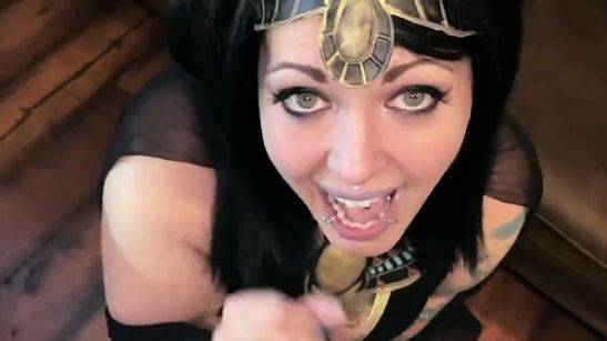 Cinnamon Anarchy - Egyptian Goddess Cleopatra Face Fucked - drtuber.com - Egypt on gratisflix.com