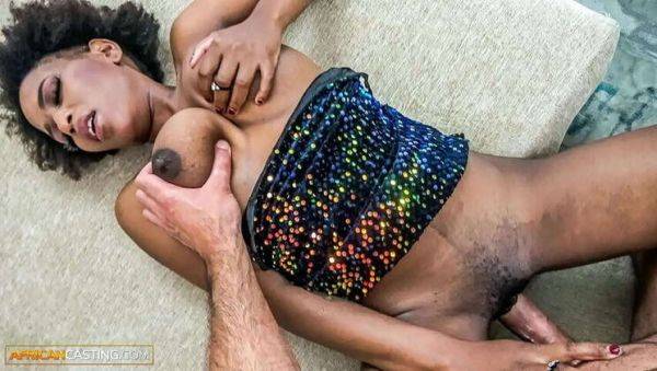 Ebony Casting - Inexperienced Black Model Convinced to Bang the Boss - porntry.com on gratisflix.com