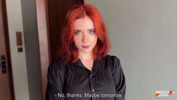 A Gorgeous Redhead Rejected Yet Invited for Intimate Moments - veryfreeporn.com on gratisflix.com