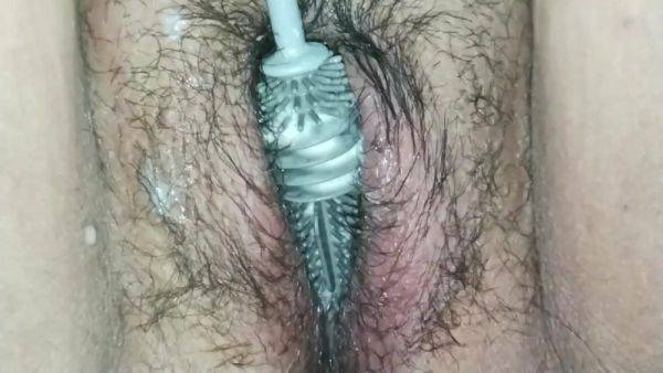 I Have An Orgasm Deep Cleaning My Dirty Sperm Pussy - desi-porntube.com - India on gratisflix.com