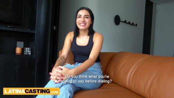 Cute Latina Teen Comes To Modeling Casting Not Wearing Panties - hotmovs.com on gratisflix.com