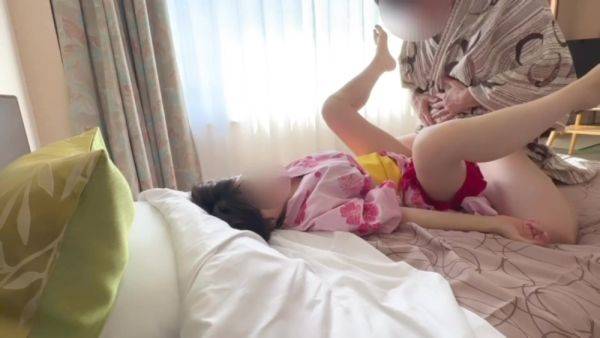 Juicy Japanese amateur pounded on bed and creampied - anysex.com - Japan on gratisflix.com