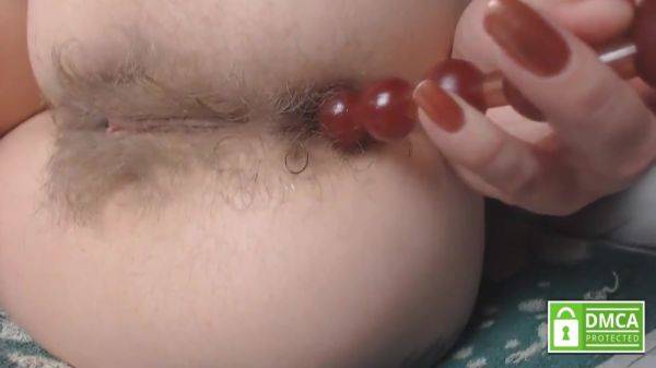Close Up Playing With Different. Pushing Out Anal Beads Without Hands From Sexy Hairy Asshole - upornia.com on gratisflix.com