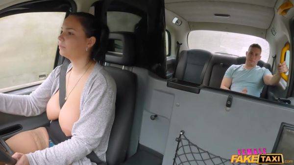 Female Driver Sofia Lee Shows Her Boobs - videomanysex.com on gratisflix.com