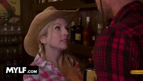 MILF Christie Stevens Rides Big-Cocked Cowboy in Saloon - Mylf Labs - veryfreeporn.com on gratisflix.com