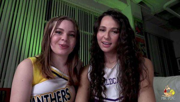 Teen Cheerleaders Liz Jordan & Adrianna Jade Caught by Lecherous Coach! - porntry.com - Jordan on gratisflix.com