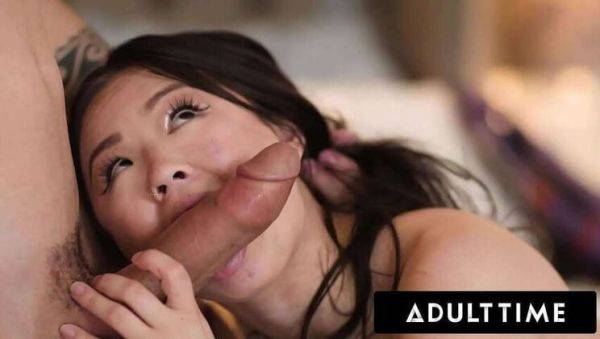 Asian Teen Lulu Chu Abandons Study for Passionate Intercourse with Sly Partner, Apollo Banks - xxxfiles.com on gratisflix.com