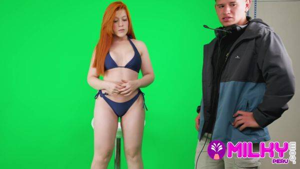 I Fucked The Assistant To Get The Job!! Redhead Goes To A Tv Casting - hclips.com on gratisflix.com
