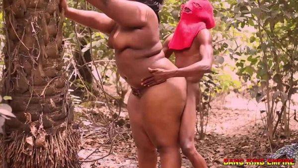 African BBW Priest's Wife Caught on Tape Having Passionate Sex with Church Choir Leader in the Wild - Sequel - xxxfiles.com - India on gratisflix.com