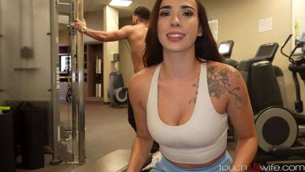 Hot Latin Lady Gaby Ortega Has a X-Rated Encounter at the Hotel Gym - xxxfiles.com on gratisflix.com