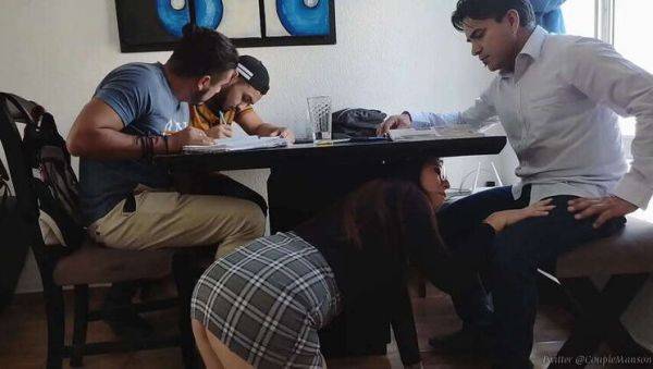 Pupils Exploit Teacher's Arousal for Intense Gangbang (1/2) - xxxfiles.com - Mexico on gratisflix.com